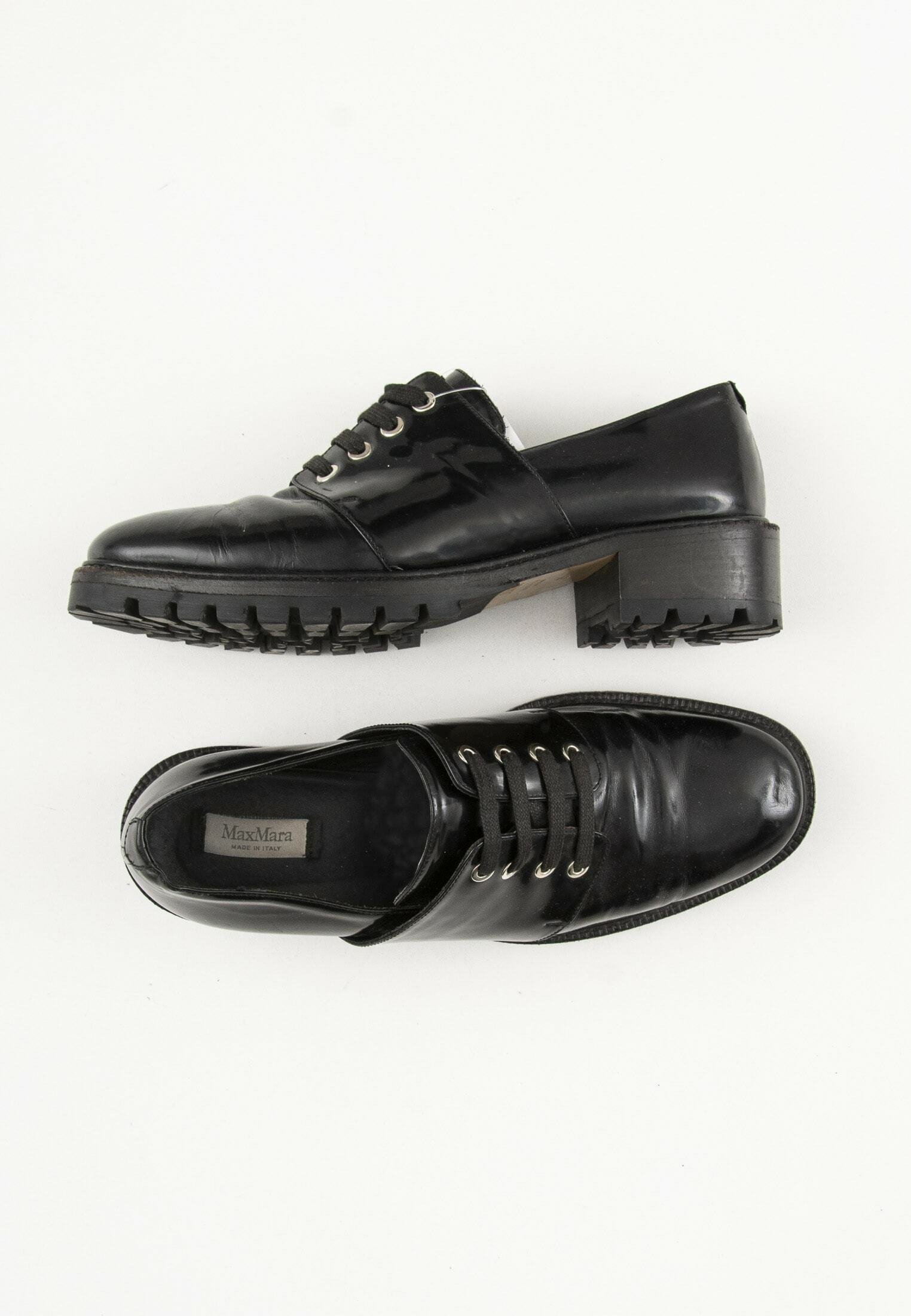 Max Mara Botines bajos - black/negro - Zalando.es
