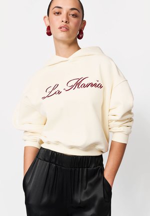 JOA - Džemperis su gobtuvu - butter yellow