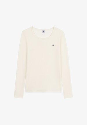 Petit Bateau, Maglietta a manica lunga - ecru