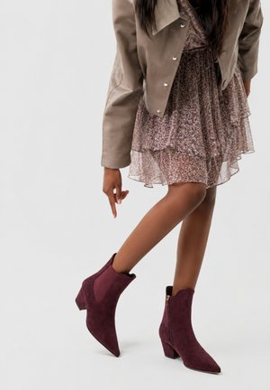 Salinyang, SALINYANG DAMEN STIEFELETTEN STIEFELETTEN - Lage laarzen - rot
