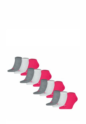 Puma 12 PACK - Chaussettes - pink/grau