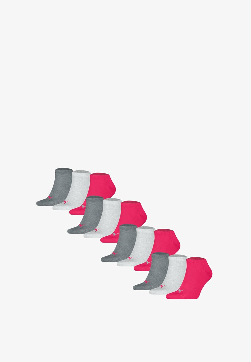 Puma 12 PACK - Calcetines - pink/grau