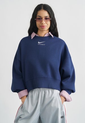 CREW - Sweatshirt - midnight navy/doll