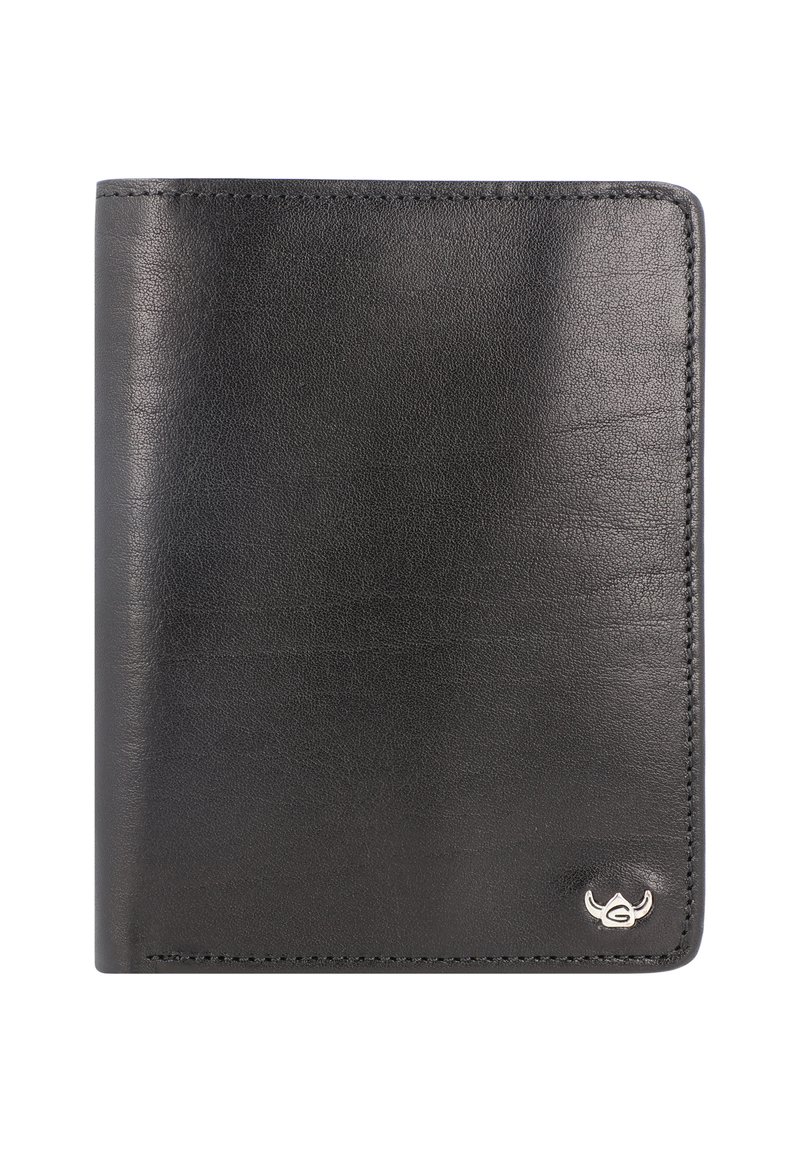 Golden Head Wallet - black