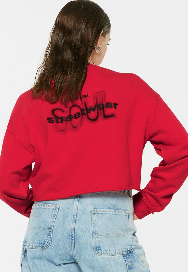 LO-LA CROPPED PRINTED - Sweatshirt - glory
