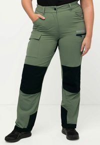Ulla Popken HYPRAR MULTIFUNCTIONAL DURABLE INSET TREKKING - Broek - olive