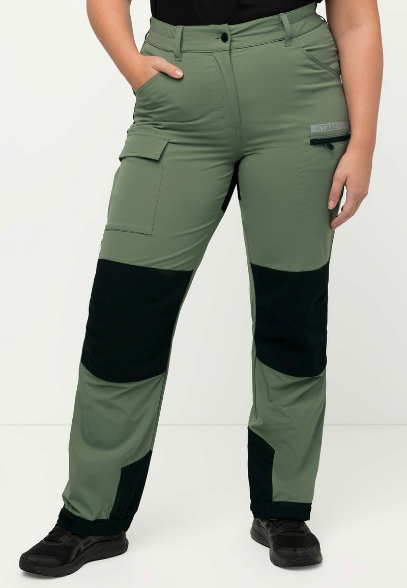 Ulla Popken HYPRAR MULTIFUNCTIONAL DURABLE INSET TREKKING - Broek - olive
