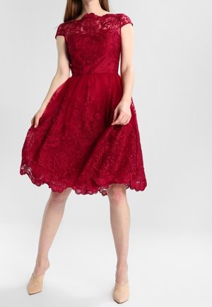 Vestido de cóctel - dark red