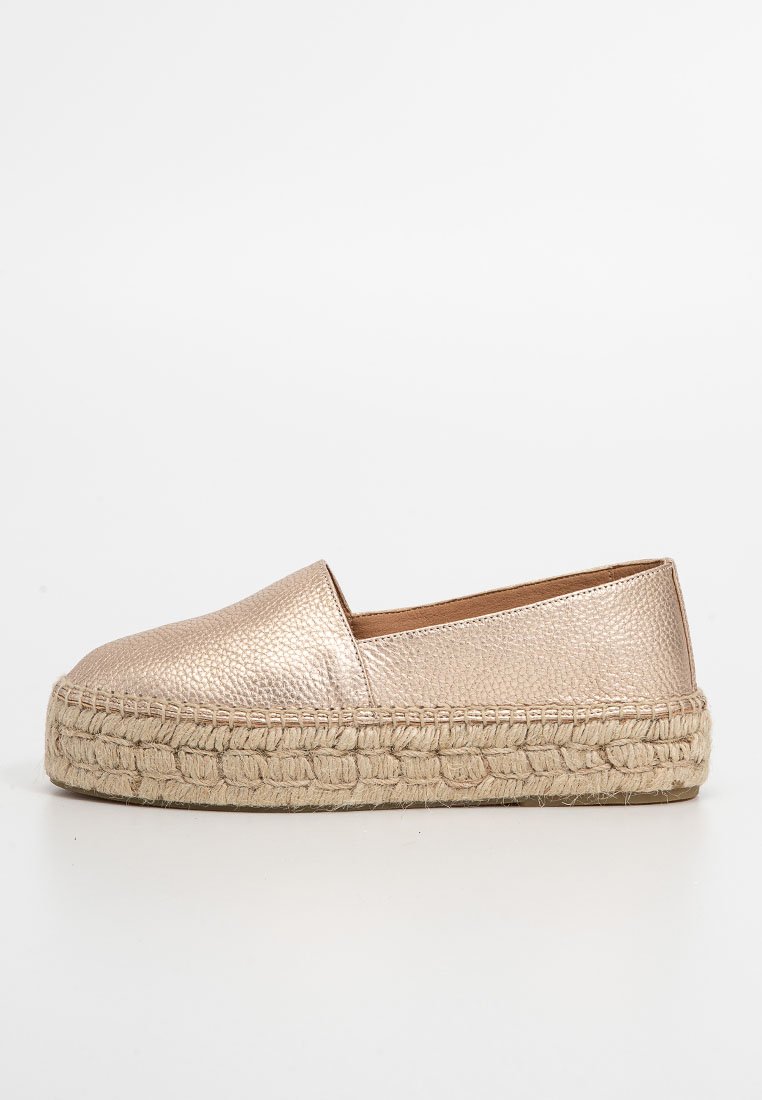 Kanna Espadrilles goudkleurig