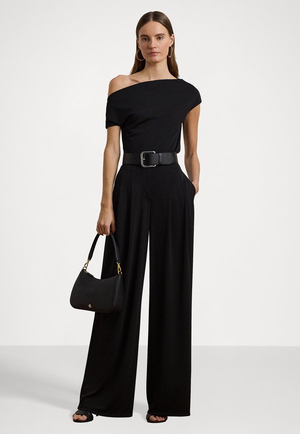 STRAIGHT MATTE JERSEY FULL PLEATED - Trousers3