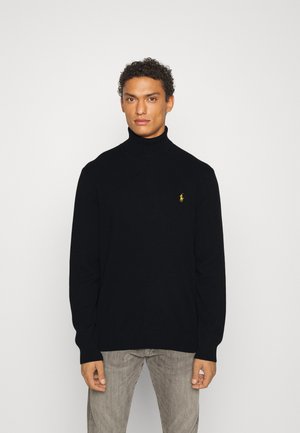 Jumper - polo black/gold