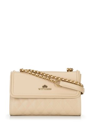 QUILTED FLAP  - Handtas - beige