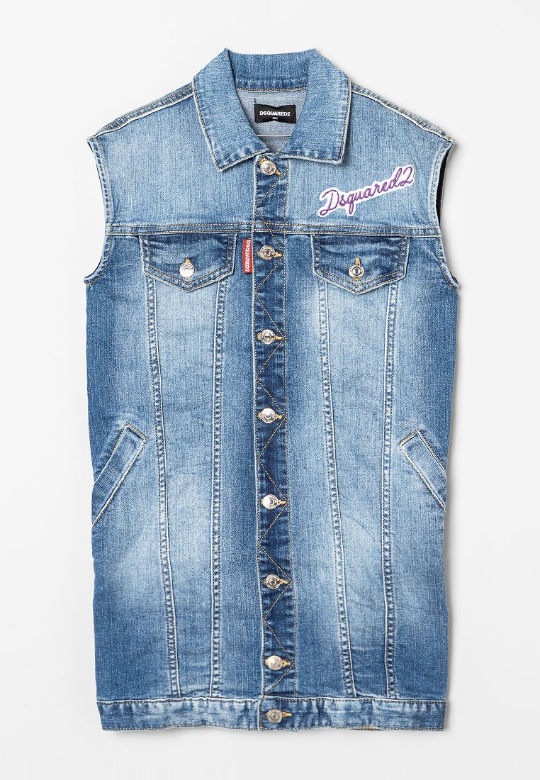 Dsquared2 Jeansjurken blauw