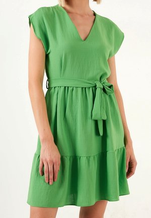 LELA Denní šaty - green