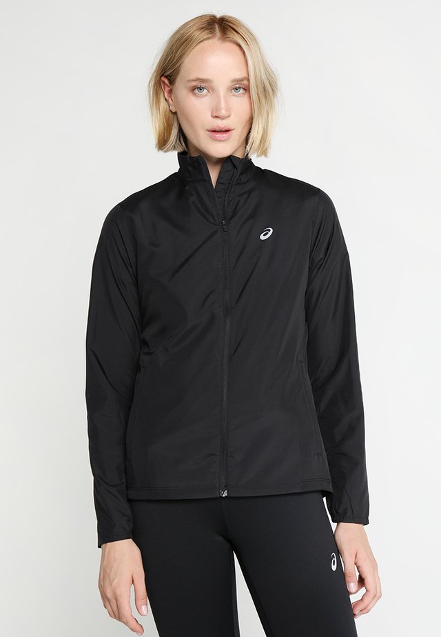 SILVER - Hardloopjack - performance black