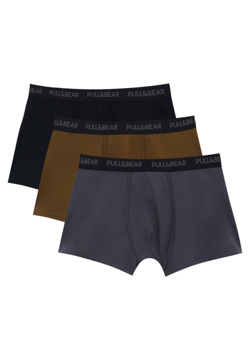 PULL&BEAR 3 PACK Panties black/sort Zalando.dk