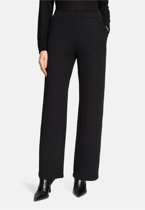 MIT EINGRIFFTASCHEN - Broek - schwarz