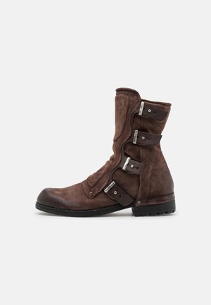SHIELD - Cowboy/Biker boots - fondente
