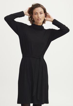 Jersey dress - black