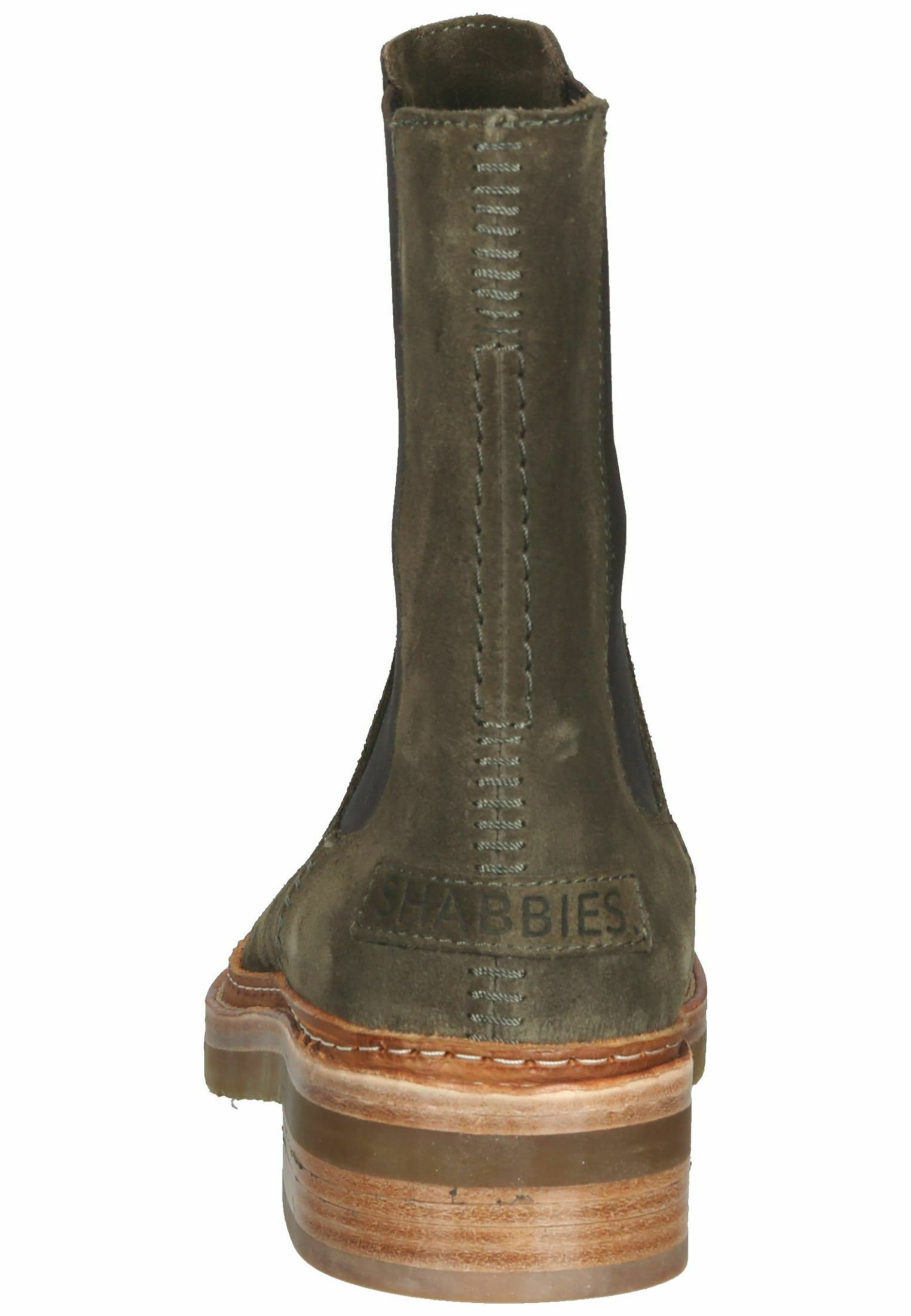 Shabbies Amsterdam Korte laarzen - olive/olijfgroen - Zalando.nl