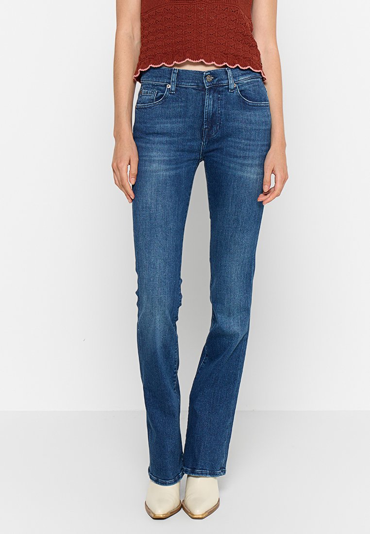 7 For All Mankind Bootcut jeans blauw