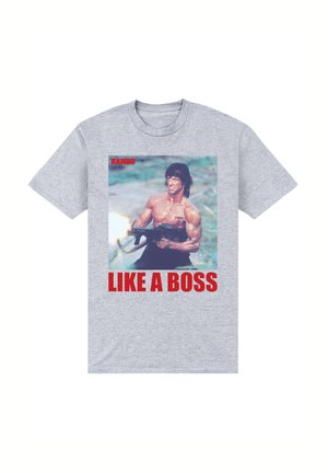 Henry Tiger, T-shirts print - oxford grey