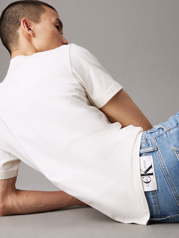 SLIM TAPER - Slim fit jeans - denim light2