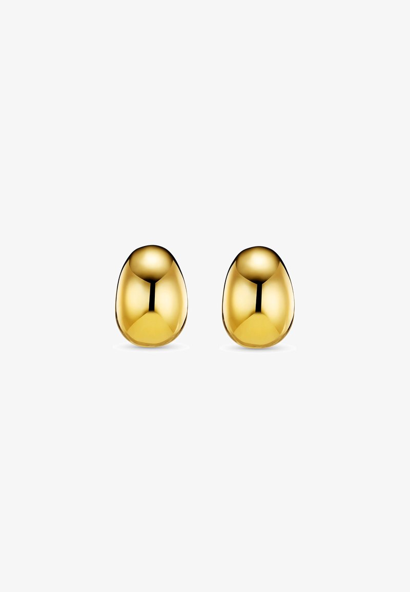 Orelia STATEMENT DOMED TAPERED EARRING - Korvakorut - pale gold-coloured