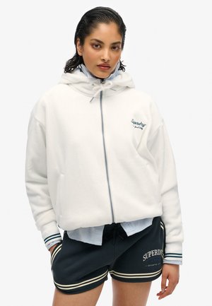 COUNTRY CLUB HOODIE - Sweatjacke - off white