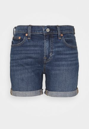 GAP Short en jean - dark-blue denim