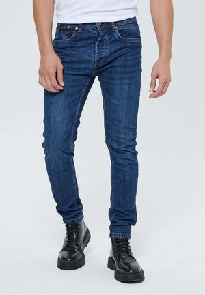JAMOR - Jean slim - mid blue