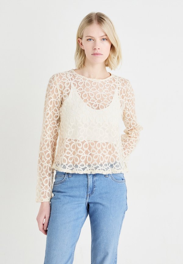 JDYMATHILDA - Langarmshirt - sandshell