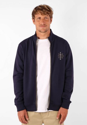 Sweat zippé - deep marine