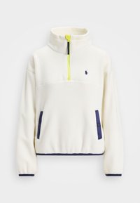 POLAR FLEECE MOCKNECK PULLOVER - Felpa in pile - nevis