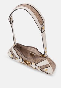 Guess MINTHA MINI TOP ZIP BAG - Ručna torba - latte/stone