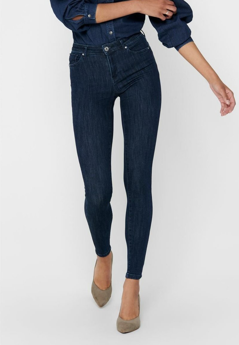 Vida Xl Jeans ONLY ONLPOWER Skinny Fit - Tiro Medio, Denim Elástico, Lavado Mid Blue Denim Alto Elasticidad