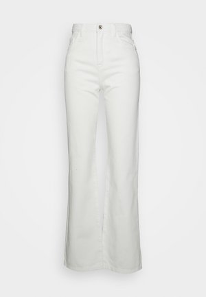 Flared jeans - white