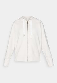 TWO TONE LOGO DRAWCORD ZIP HOODIE - Mikina so zipsom - sand