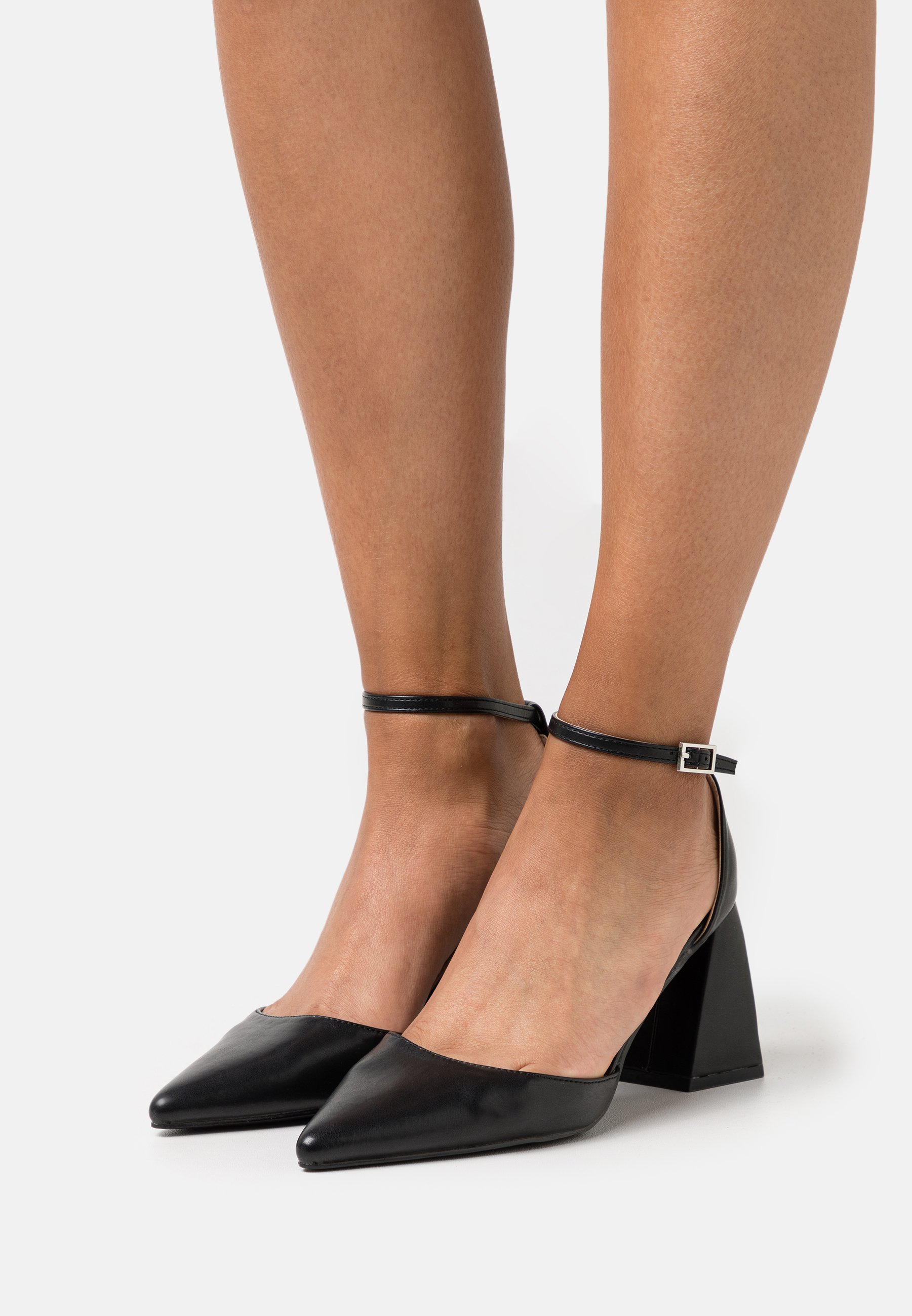 Escarpins (Pumps) Even & Odd Noirs - Taille 38 (UK 5) - Occasion - Talon Très Haut