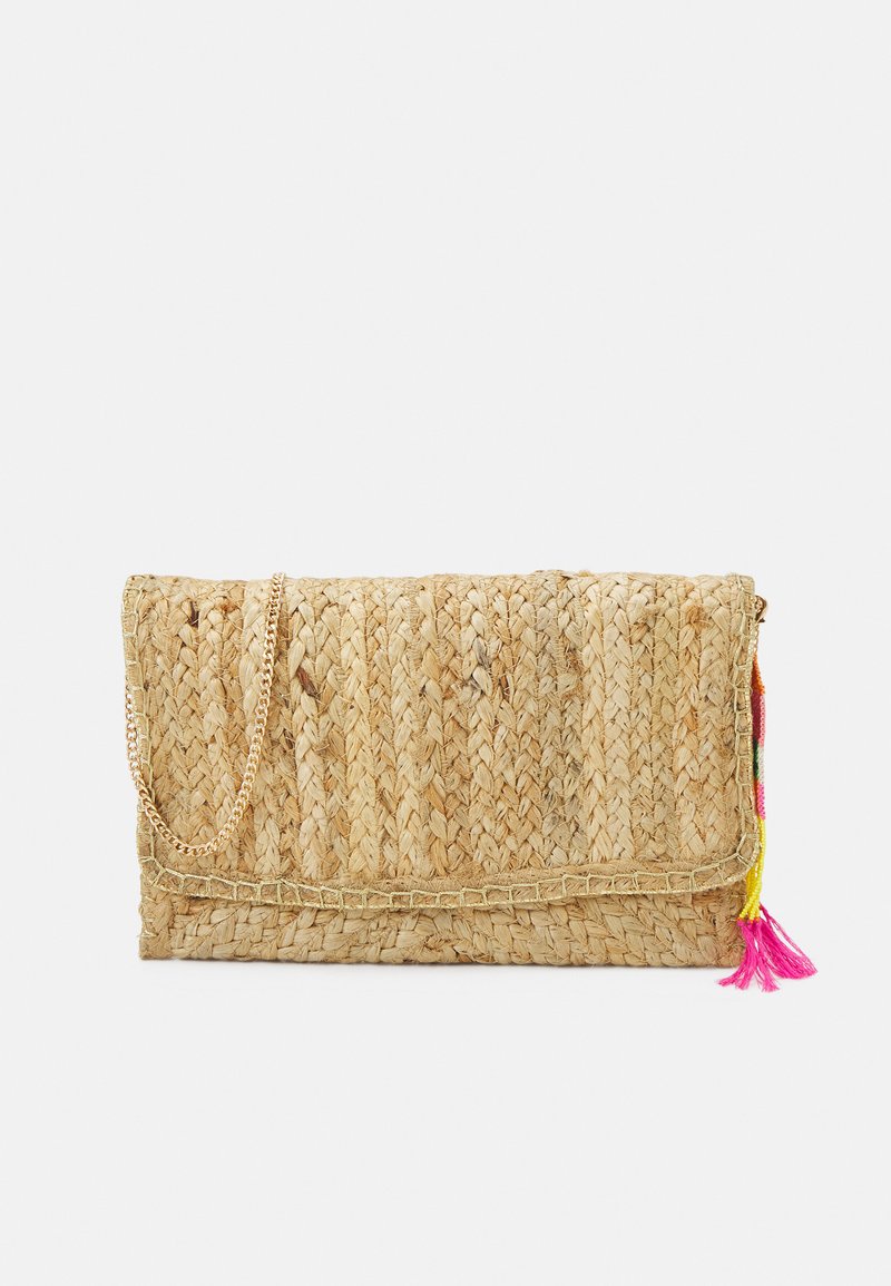 PARFOIS Across body bag straw color/beige Zalando.ie