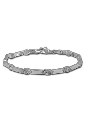 Armband - silberfarben/weiß