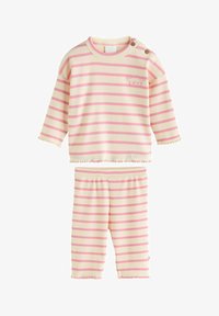 Valimata, white pink stripe