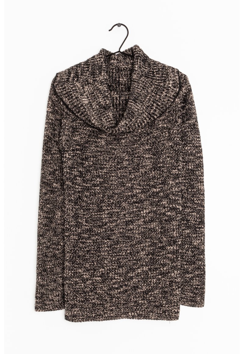 Mango Strickpullover - black