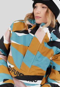 Fundango BIRCH LOGO ANORAK - Zimní bunda - okker