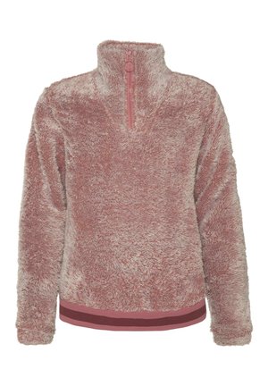 Fleecová mikina - mottled pink
