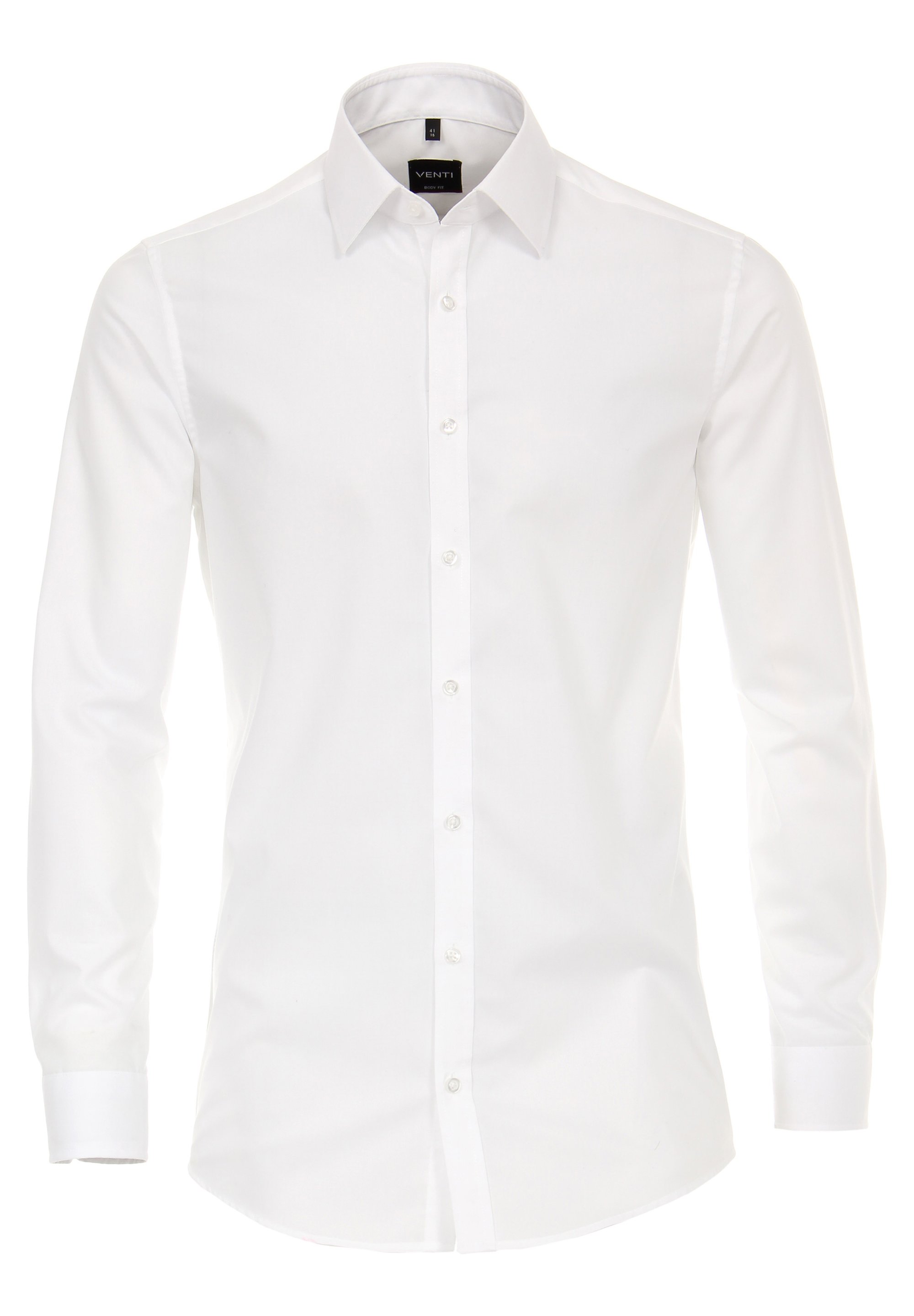 VENTI BODY FIT EXTRA LANGER ARM 72CM Businesshemd white/weiß