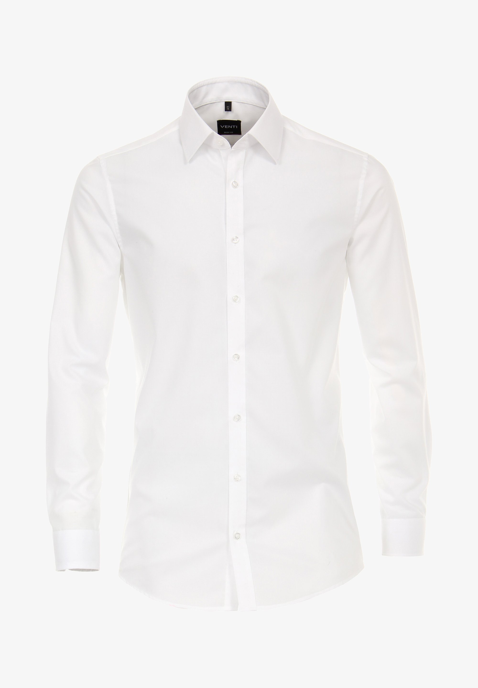 VENTI BODY FIT EXTRA LANGER ARM 72CM Businesshemd white/weiß