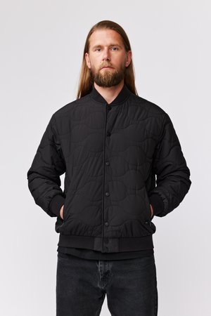 GRAVITY - Chaquetas bomber - black