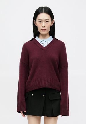 MIGONA - Pulóver - bordeaux