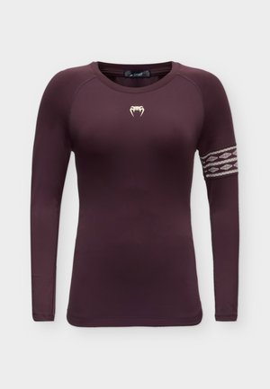 Venum, TALISMAN  LONG SLEEVE RASHGUARD - Блуза с дълги ръкави - plum